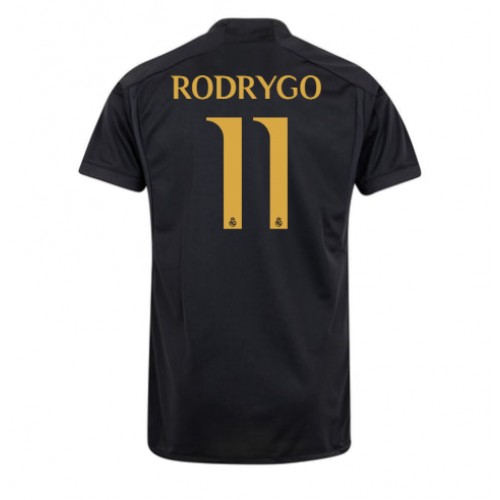 Pánský Fotbalový dres Real Madrid Rodrygo Goes #11 2023-24 Třetí Krátký Rukáv